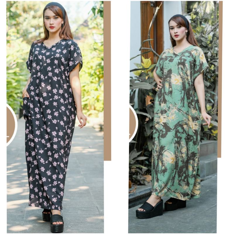 Nola Home Dress Seri 3 - Baju Daster Wanita Fit To XXL Jumbo9