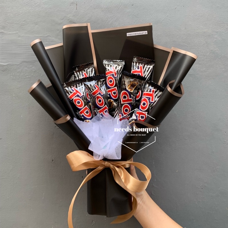 

BOUQUET BUCKET SNACK SIAP KIRIM