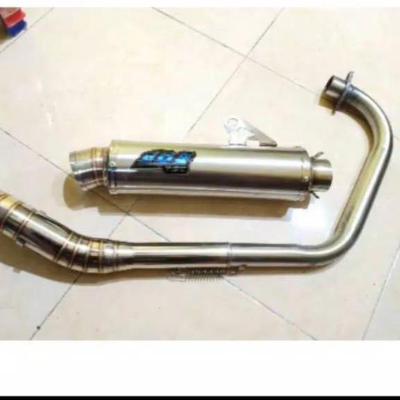 Model Baru.. Knalpot racing DOS bulat cantol all, CB KLASIK, GL, TIGER, MEGAPRO, VERZA, SKORPIO, CBR