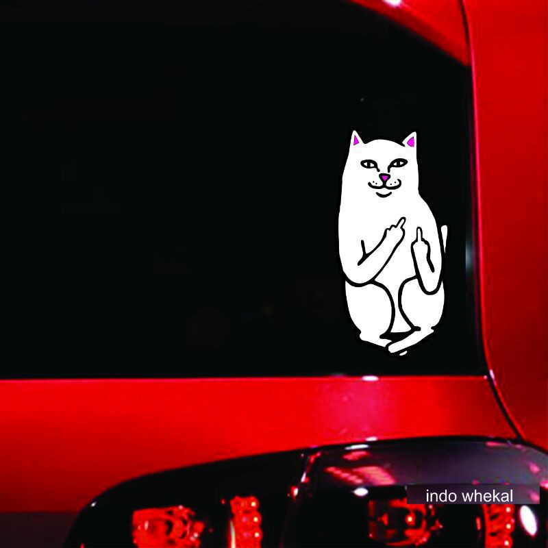 

STIKER CUTTING STICKER KUCING RIPNDIP