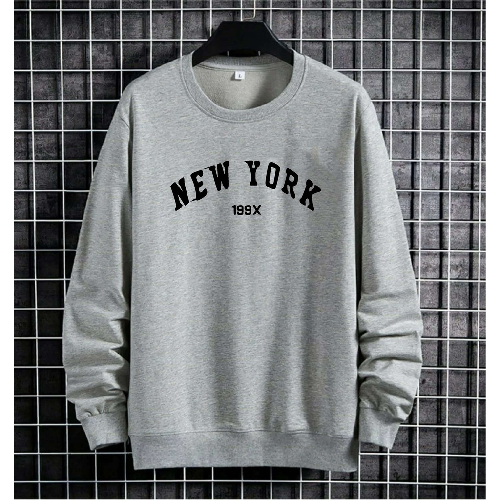 KOAS DISTRO PRIA NEW YORK 199xBAJU TANGAN PANJANG FASHION PRIA DAN WANITA GOOD QUALITY