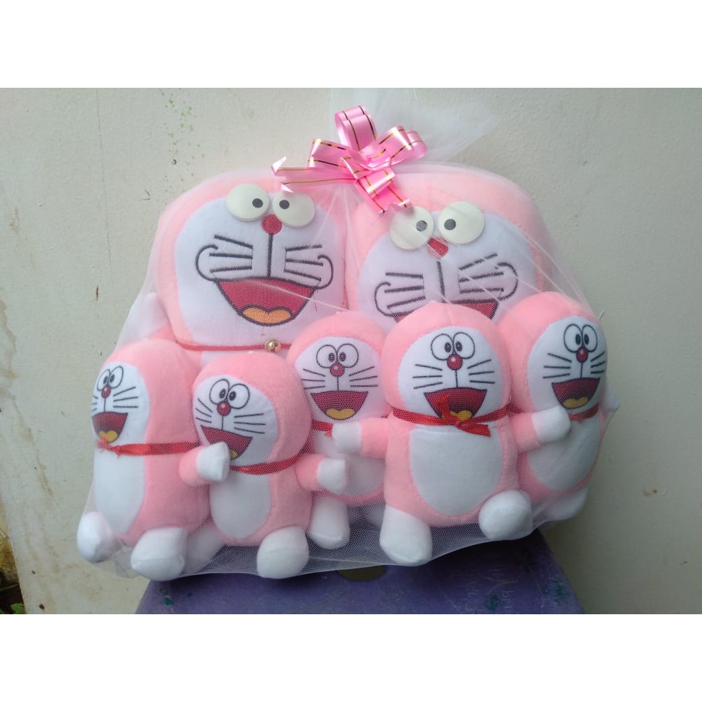 Boneka Doraemon Beranak Induk 2 Anak 5