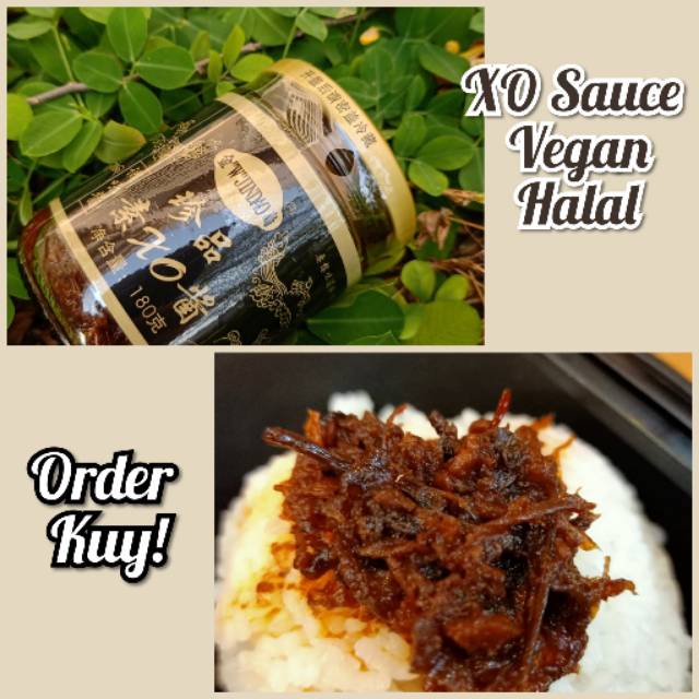 BUMBU XO SAUCE Vegan Halal  (sudah termasuk bubble wrap)