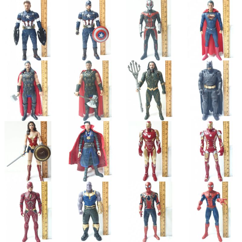 Toys4Us - Avengers Jumbo Iron man superman aqua man batman wonder woman spiderman hulk thanos venom 