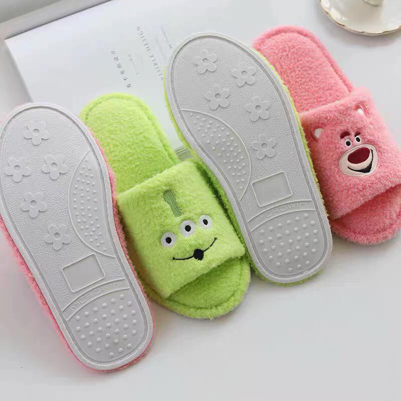 SANDAL TSUM TSUM ALIEN MR POTATO PIG BABI LOTSO MONSTER SEPATU KAMAR