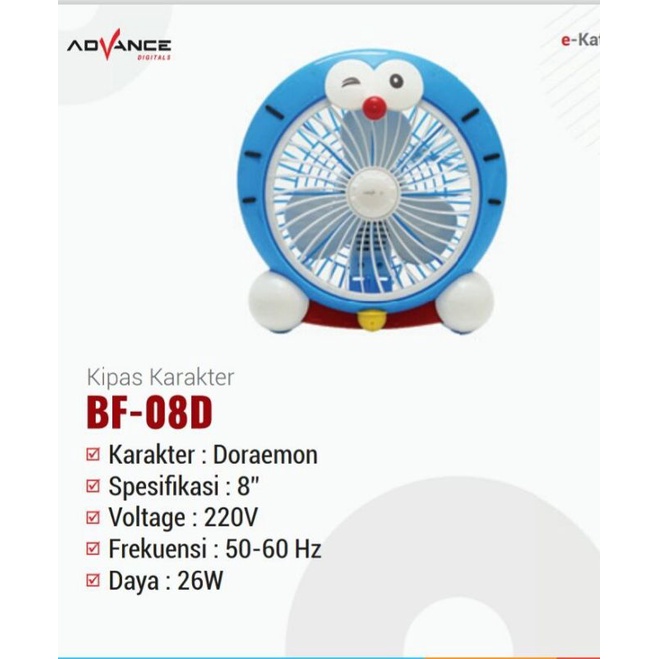 Kipas Meja Advance / Kipas Kecil Unik / Kipas Karakter Lucu