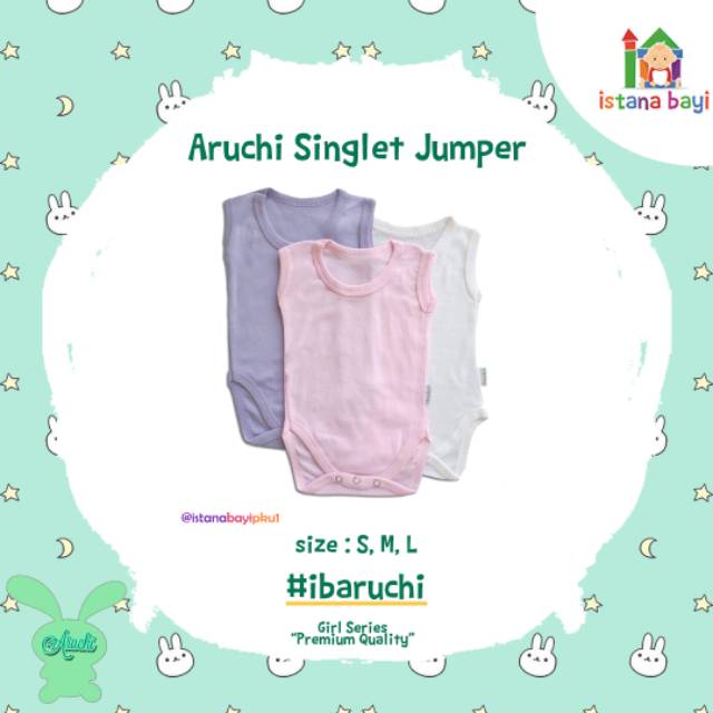 ARUCHI SINGLET Jumper Warna / Singlet Jumper bayi/Singlet bayi