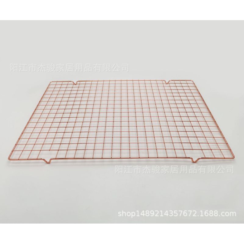 Stainless Rose Gold cooling rack 50x37cm / rak pendingin kue