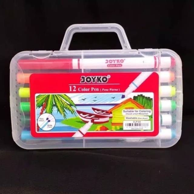 

Spidol Joyko 12 Warna CLP-04