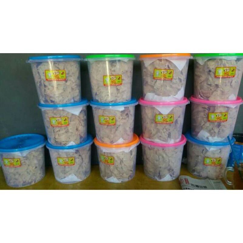 

Peyek Kacang Tanah Toples 10 Liter // Rempeyek.