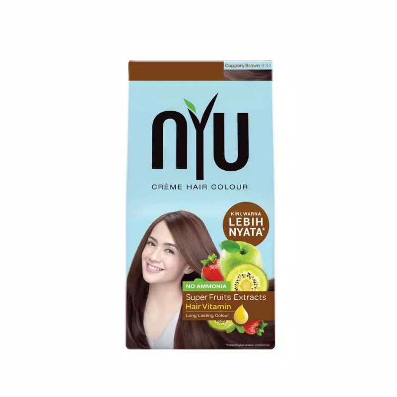 NYU creme natural coppery brown