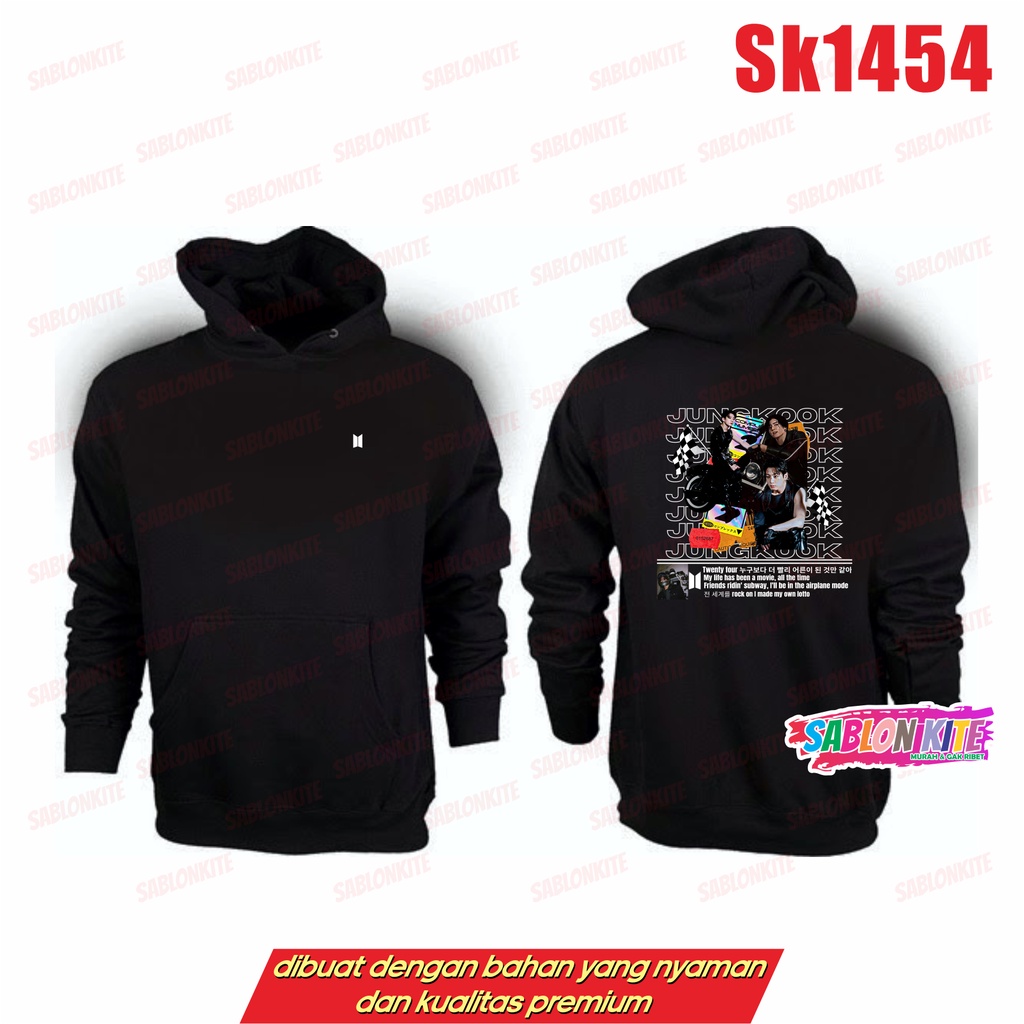 MURAH!!! SWEATER HOODIE KPOP JUNGKOOK SK1454 UNISEX