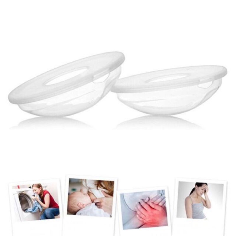 Breast Shell Penampung Asi Silikon Breast Milk 2pcs