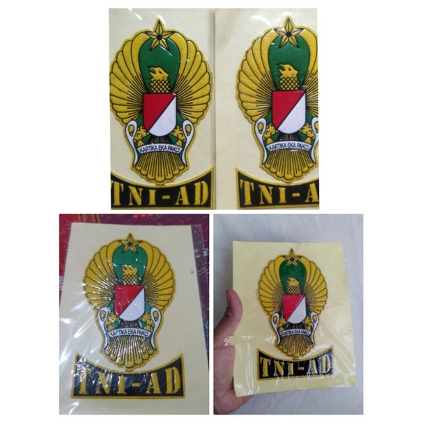Sticker TNI AD besar