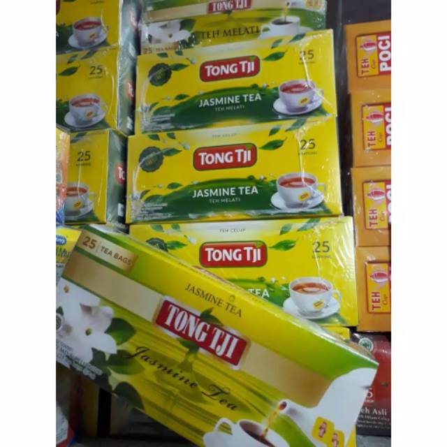 TEH TONG TJI JASMINE BUNDLING 3@25PCS/KANTONG MURAH (free 3 teh Tematik)