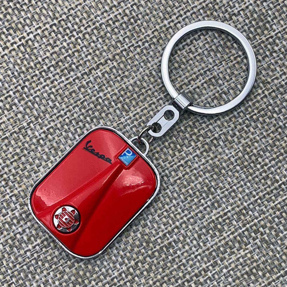 Lanfy Vespa Gantungan Kunci Aksesoris Motor Untuk Vespa PRIMAVERA Untuk Vespa GTS Key Holder Zinc alloy Scooter Key chain