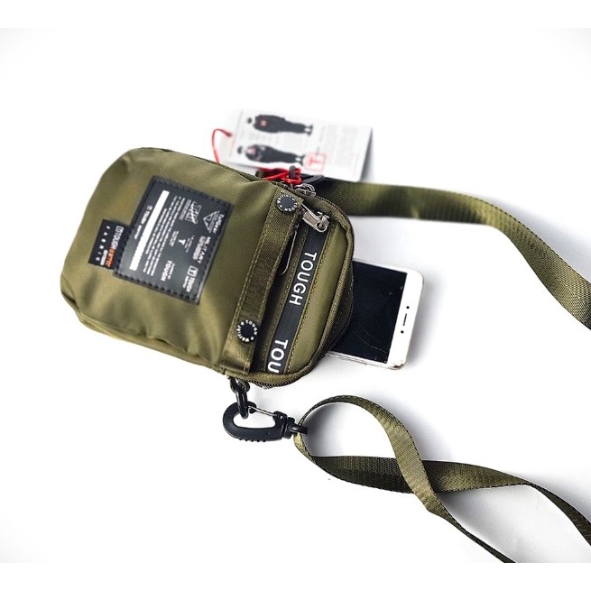 TAS SELEMPANG TOUGH WARRIOR 6773 Mini Sling Waist bag Original Tough Warrior 6773 Multifunction Sling waistbag