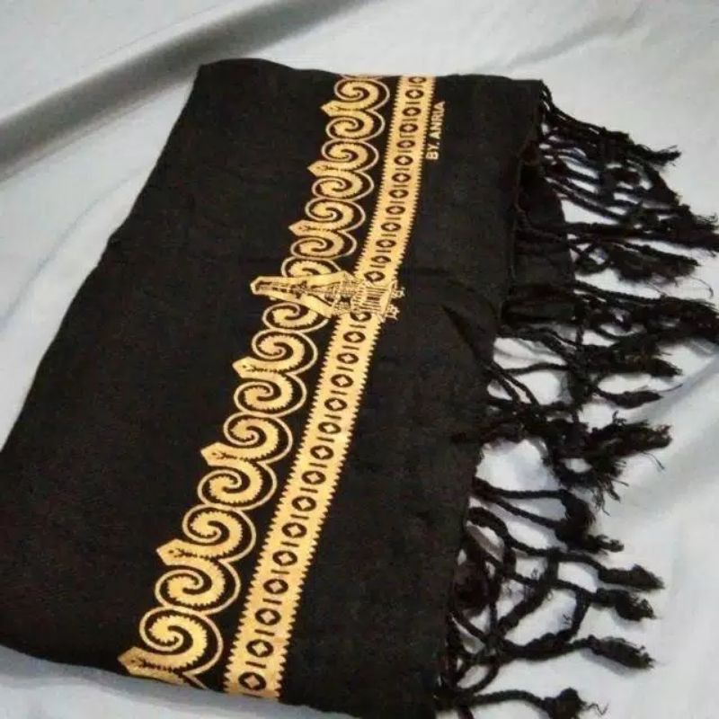 {COD} syal selendang tari selendang hitam /selendang toraja /aksesoris toraja