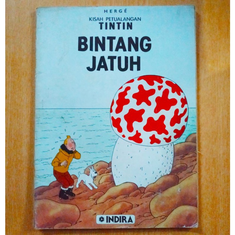 Komik Kisah Petualangan Tintin Bintang Jatuh Indira