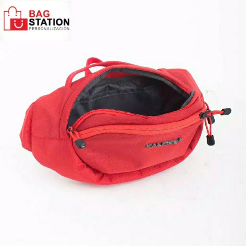 KALIBRE WAIST BAG LUMINES RED ORIGINAL TAS PINGGANG KALIBRE LUMINES MERAH ORIGINAL