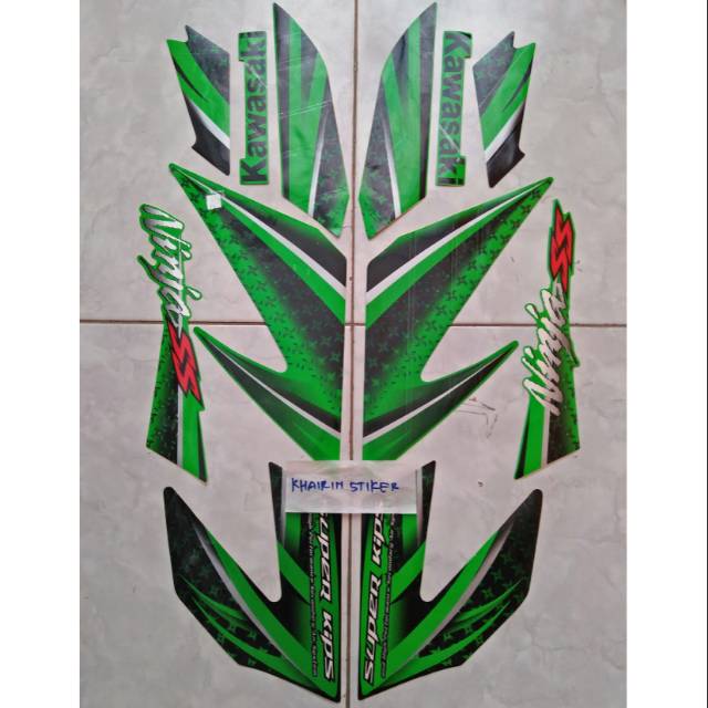 Striping ninja ss 2012 hijau