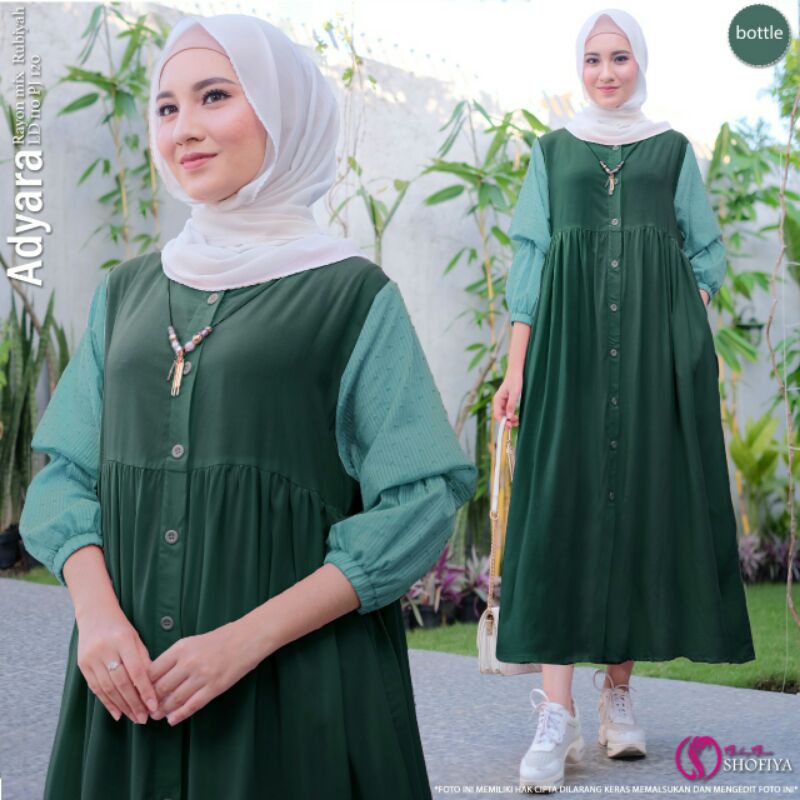 ADAYRA Midi Dress Ori by Shofiya❤