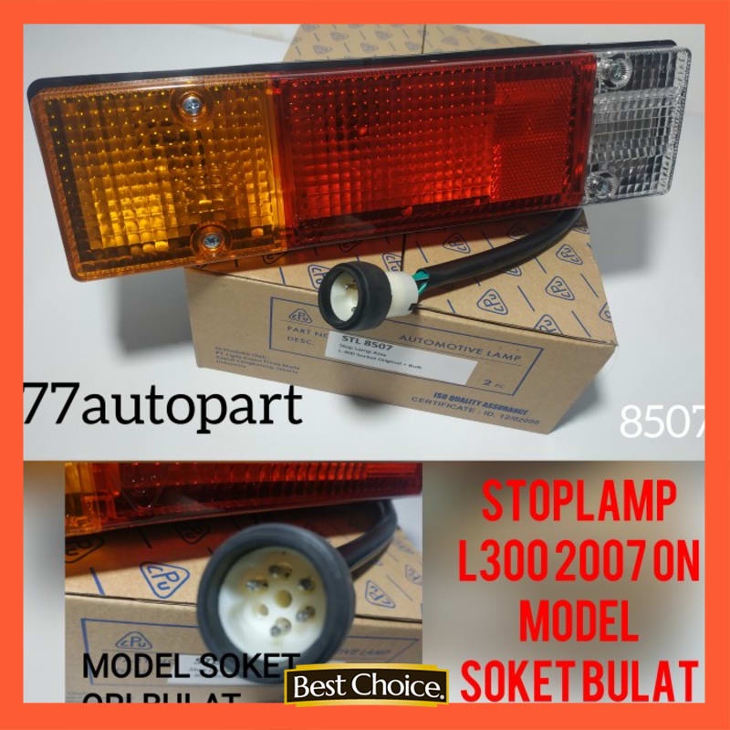 Stoplamp lampu stop L300 2007 keatas soket ori bulat