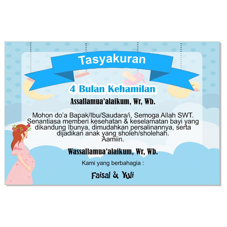 

Cetak Label Tasyakuran kehamilan 4 | 7 Bulanan | Gratis Design | Custom | Isi 100 lembar | Kualitas Premium | Proses Cepat