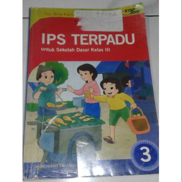 IPS Terpadu Kelas 3 penerbit Erlangga KTSP 2006