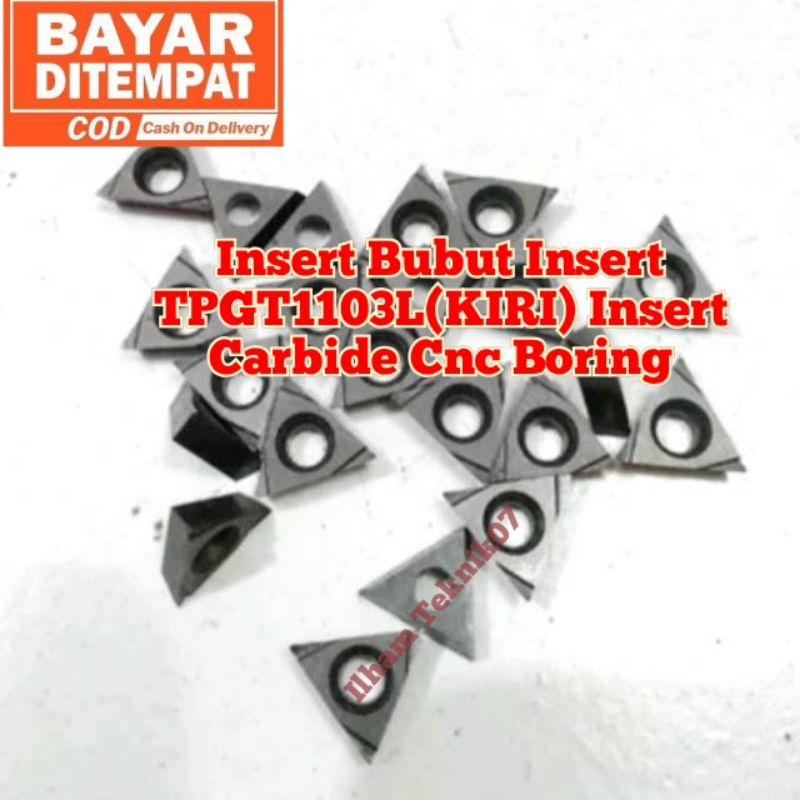 Insert Bubut insert Carbide pahat bubut Dalam TPGT1103L(KIRI) Insert Carbide Cnc