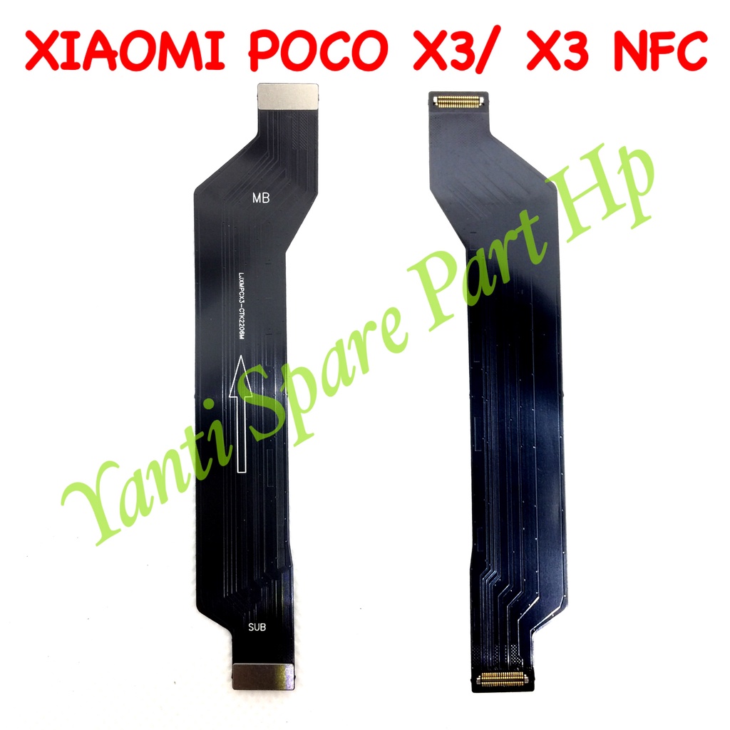 Flexible Board Mesin UI Xiaomi Poco X3 X3 NFC Original Terlaris New