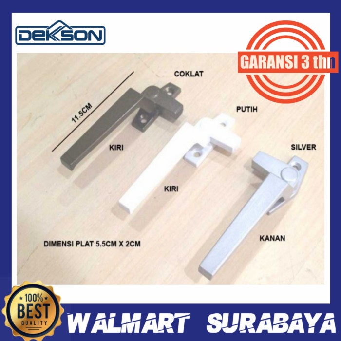 

Kunci jendela / Rambuncis dekkson aluminium chw 4 deksonbest seller