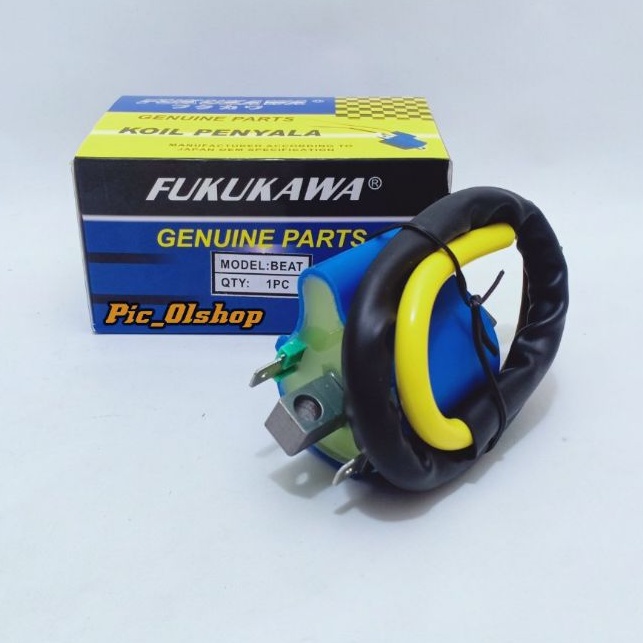 Koil Penyala Standar Racing BEAT Karbu SCOOPY Karbu  Coil Original Fukukawa