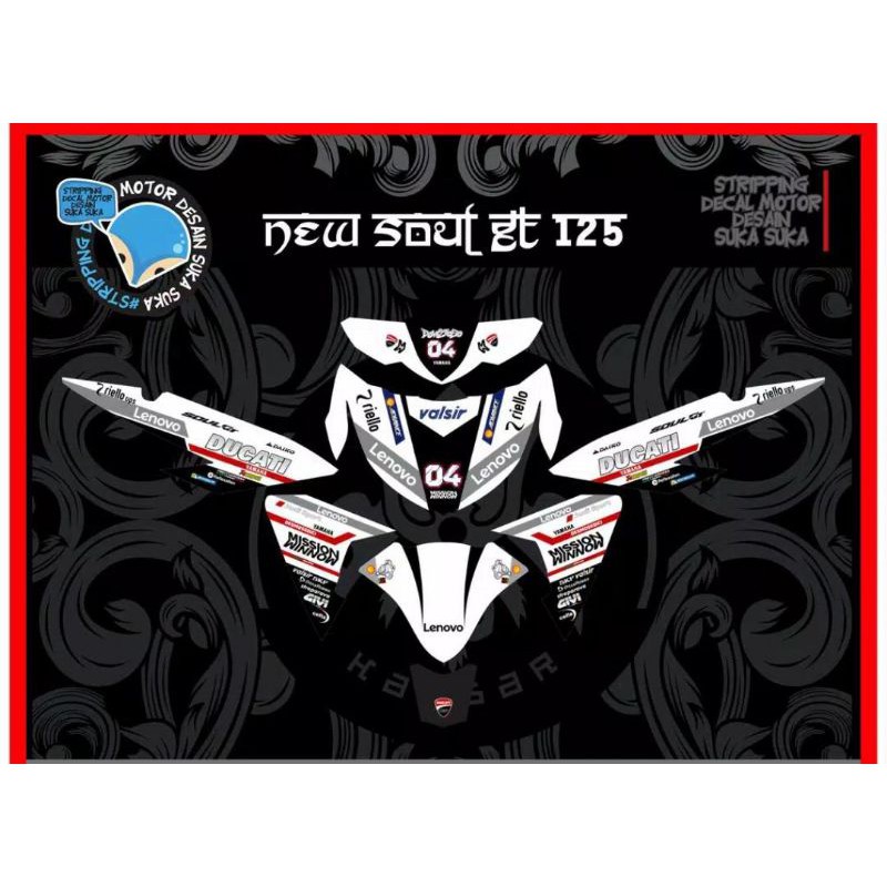 Jual Stiker decal Mio soul GT fullbody | Shopee Indonesia