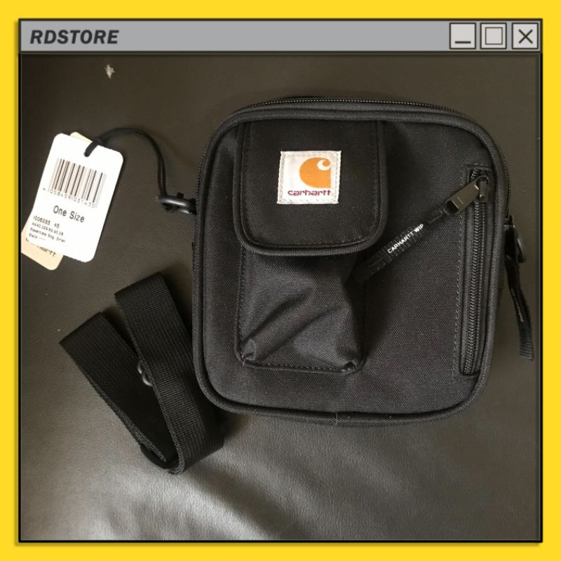 CARHARTT WIP ESSENTIAL SLING BAG SMALL BLACK - RDSTORE
