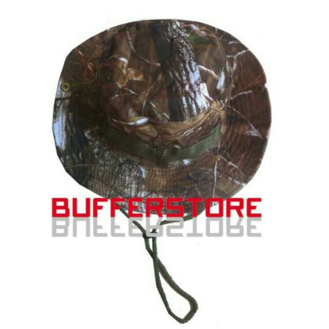 Topi rimba camo realtree import (perbakin, mossy oak, hunting, berburu, sniper, mancing,fishing)