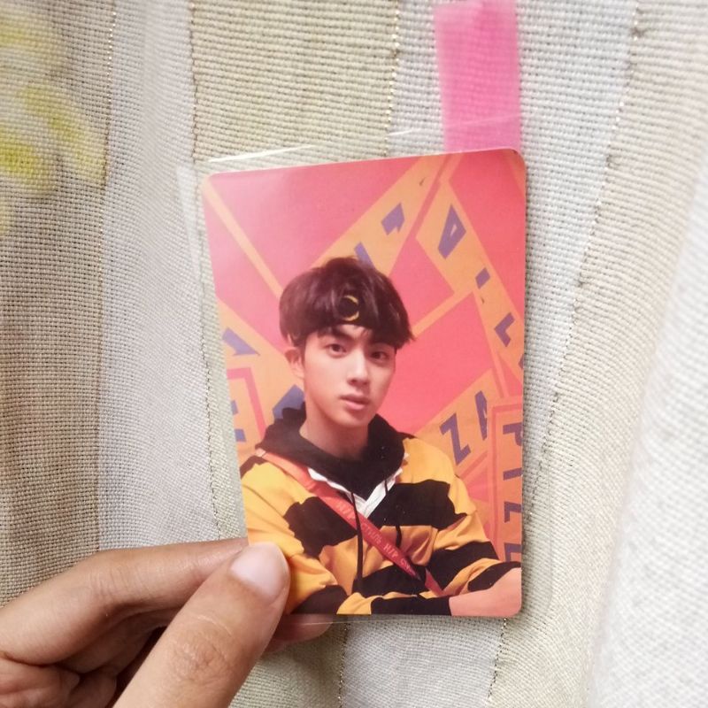 Jual photocard / pc jin bts her e pizza Shopee Indonesia