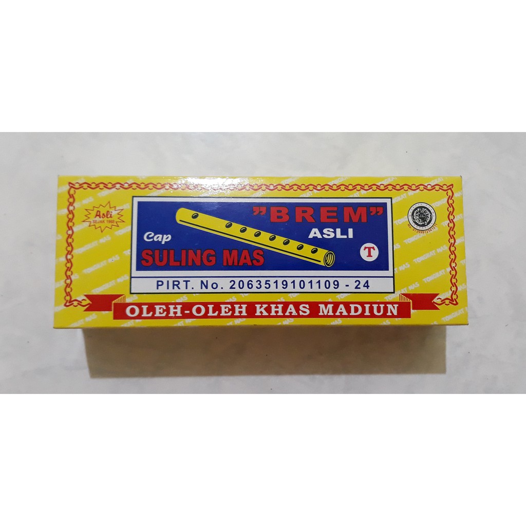 

BREM Madiun Cap Suling Mas - Oleh Oleh Kediri