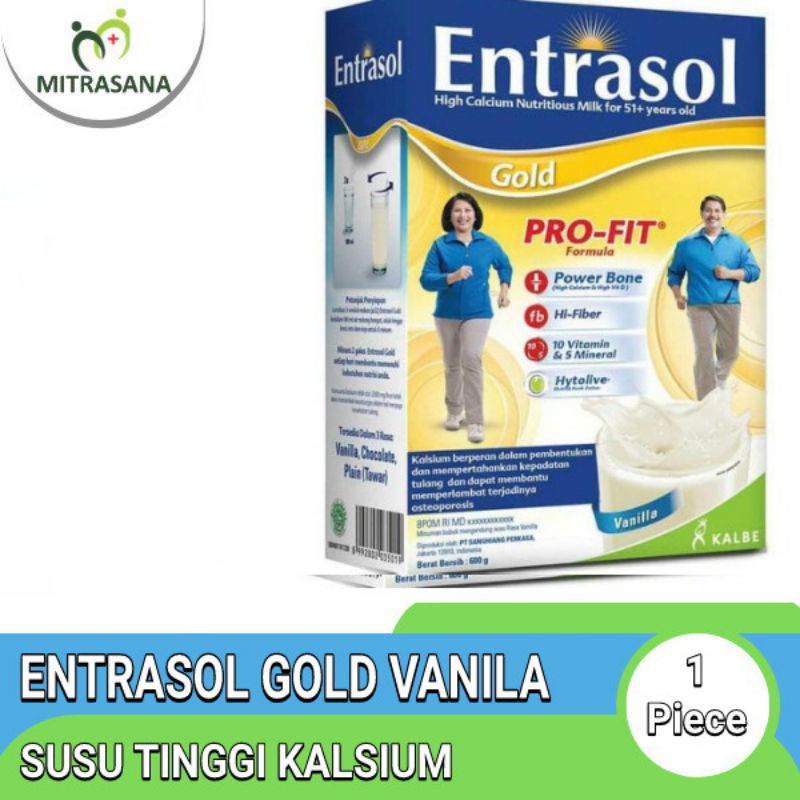 

ENTRASOL GOLD VANILLA 560 GRAM