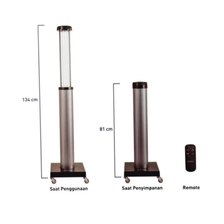 Lampu disinfektan UV anti virus