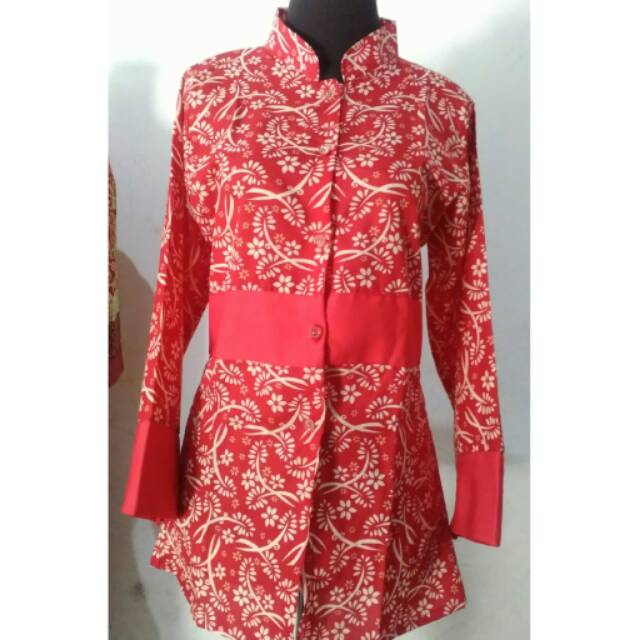 Blus batik modern