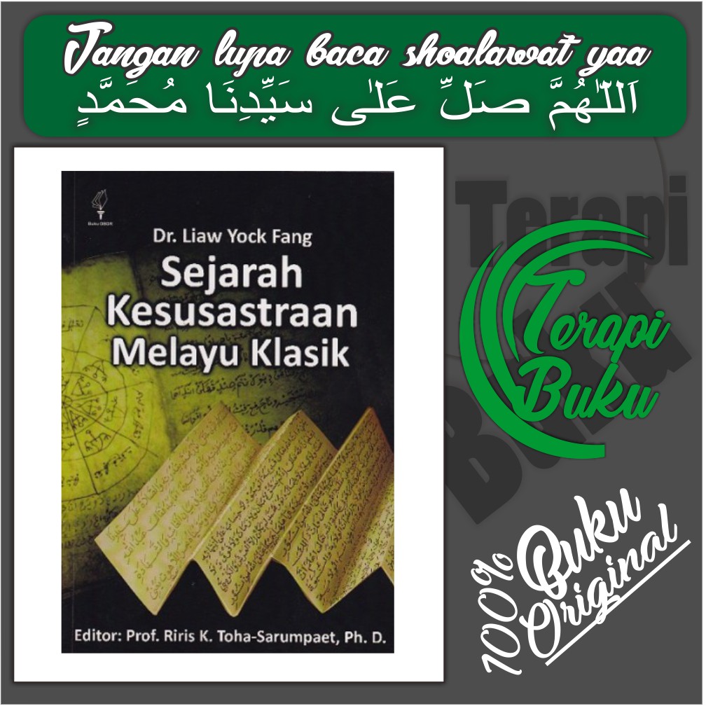 Buku Sejarah Kesusastraan Melayu Klasik Ori Terapibuku