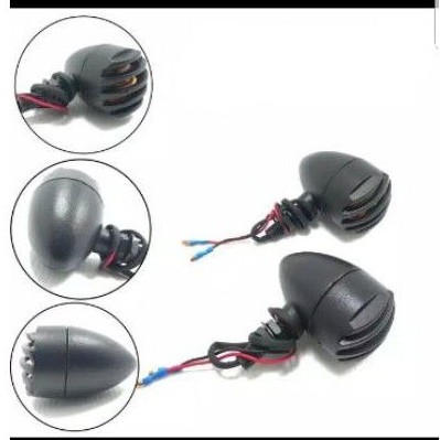LAMPU SEN HITAM KLASIK RETRO ALIEN