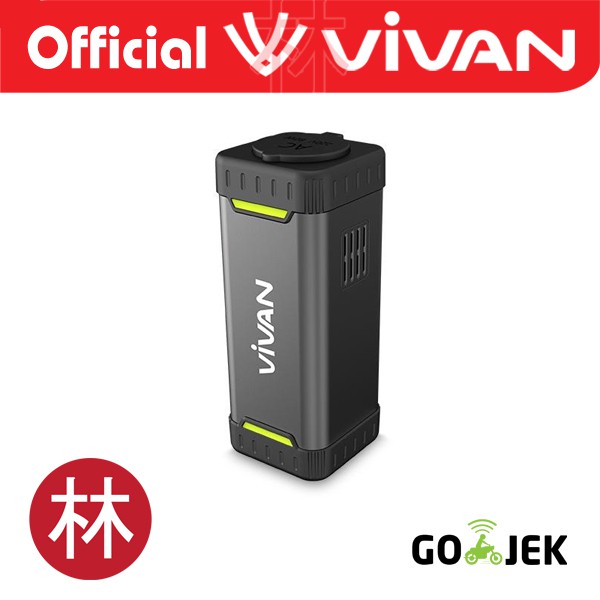 Vivan MF20 20800mAh 3A Output Powerbank QC 3.0 Black