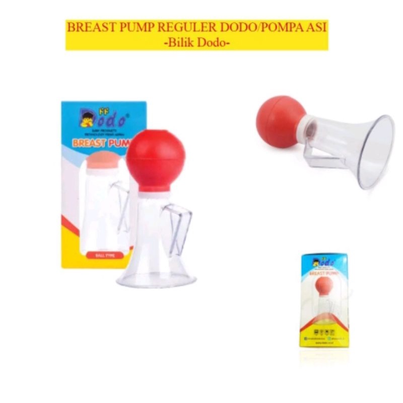 Dodo Pompa Asi Reguler bentuk Bulat/ Pompa asi manual/ Breast Pump Reguler Dodo