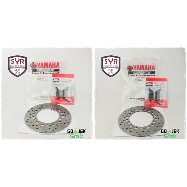 PAKET KOMPLIT DEPAN + BELAKANG NMAX PIRINGAN DAN KAMPAS REM (2DP 2 +3C1+ 2BM)