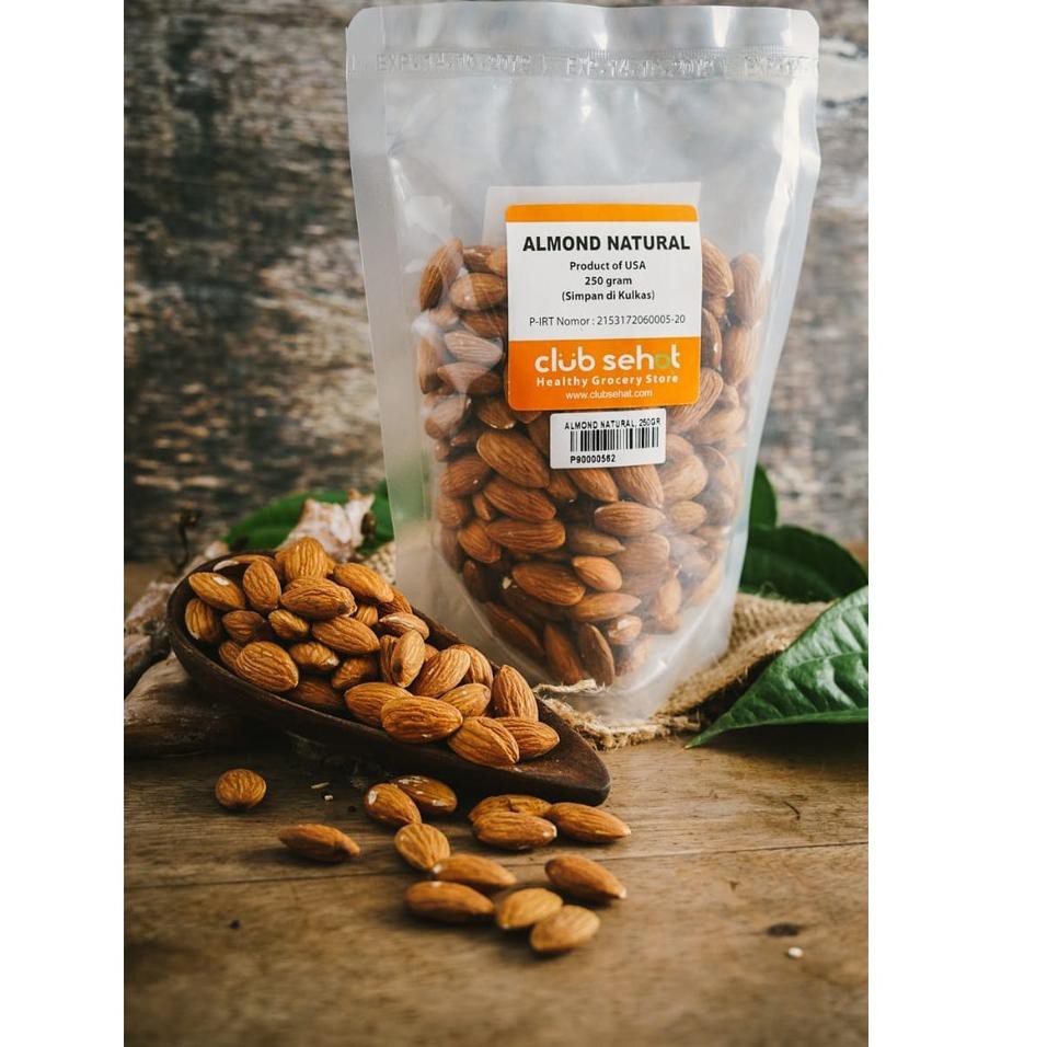 

Diskon!! ➺ Almond Whole Natural 500gr ⇏ Terlaku..!!