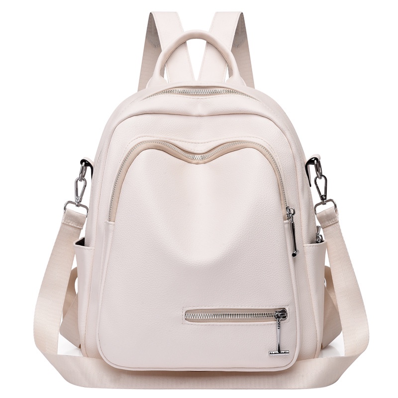 Satu7an T255 Tas Ransel Wanita Fashion Korea Style Kasual Tas Punggung Cewek Backpack Women Kulit PU Import