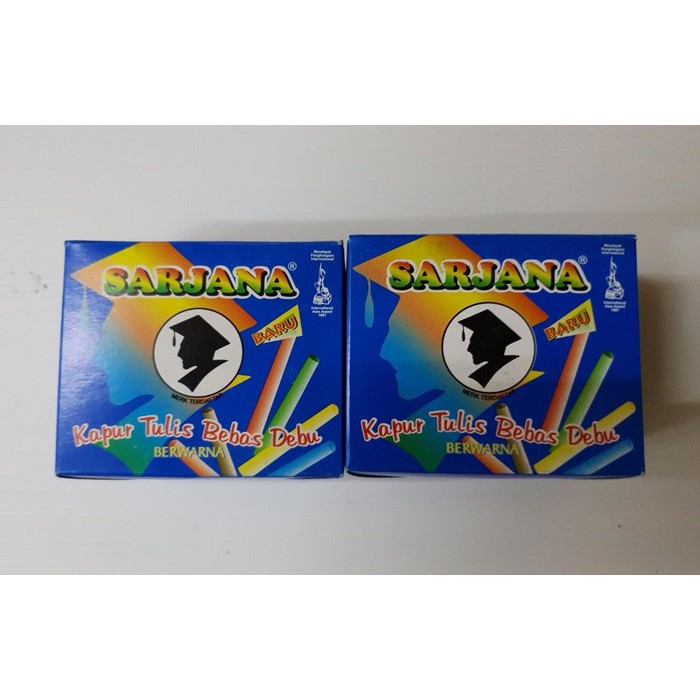 

KAPUR TULIS SARJANA WARNA (50btg) | CHALK