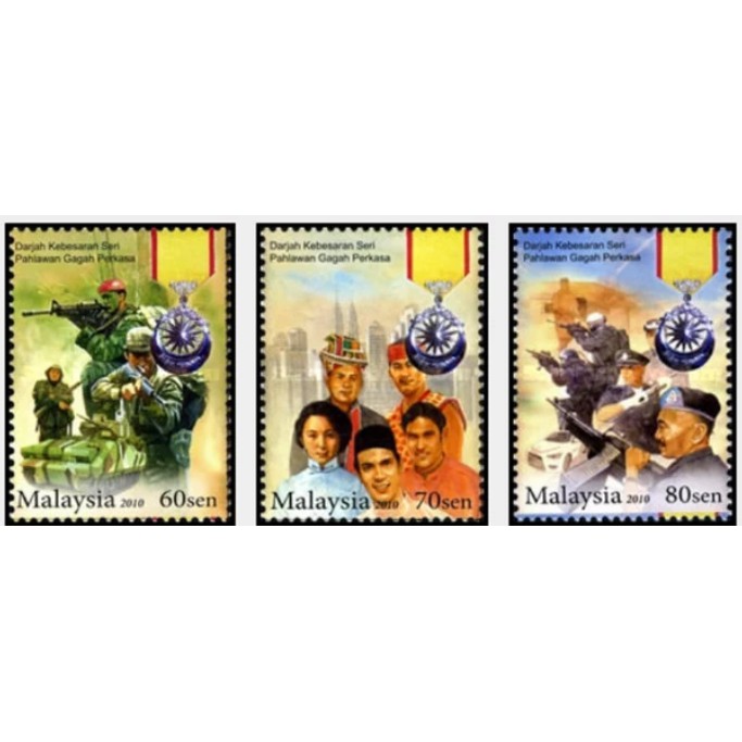 

Perangko Filateli A2-57 Malaysia 2010 The 50th Anniversary of the "Grand Knight of Valour" Order